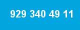 929 340 49 11